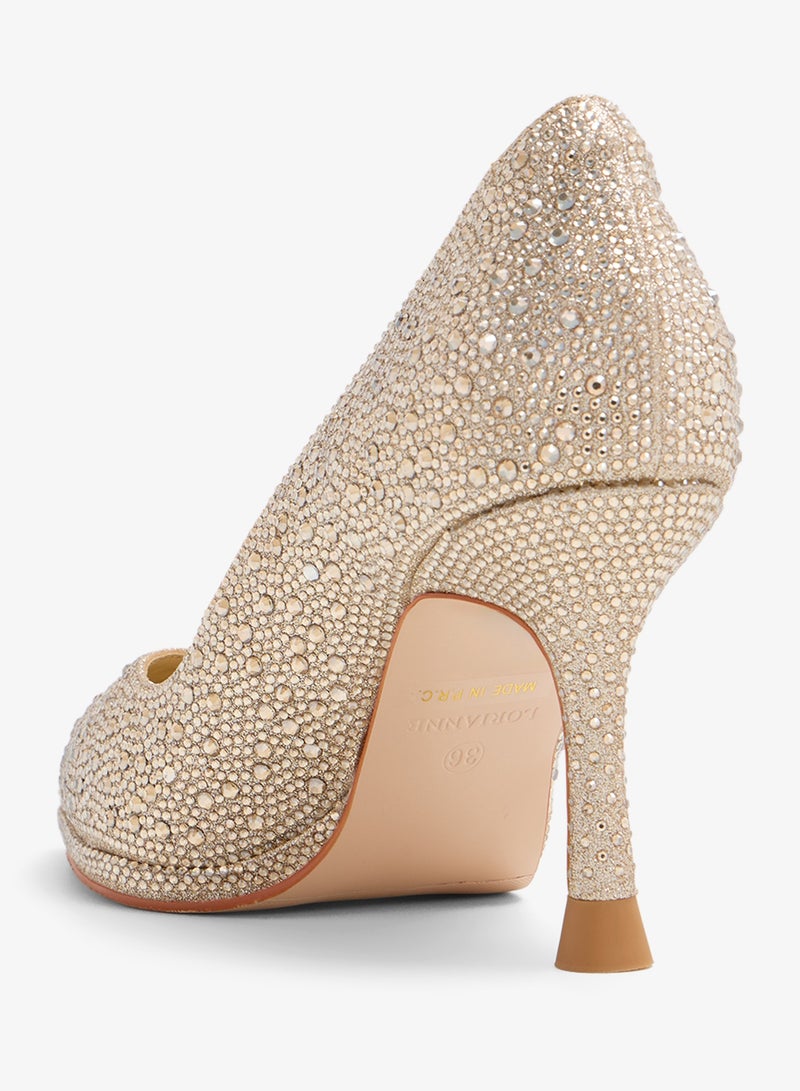 LORIANNE Hasini - Crystal Platform pumps - Image 2