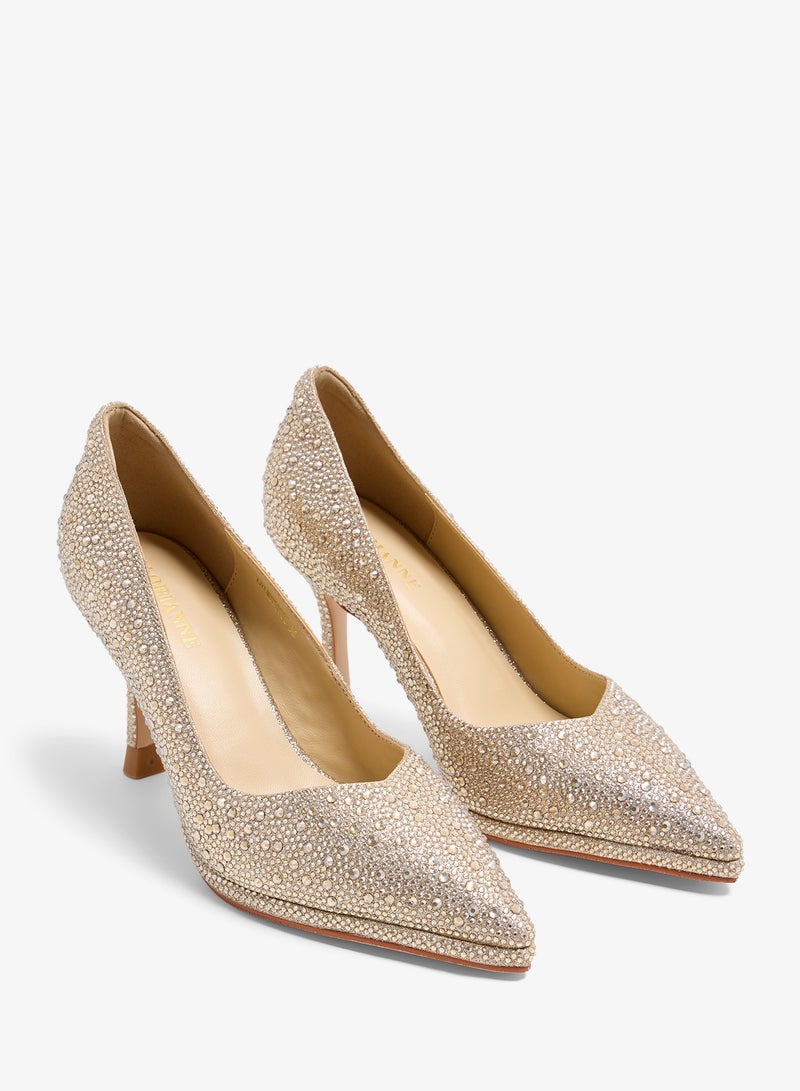 LORIANNE Hasini - Crystal Platform pumps - Image 3