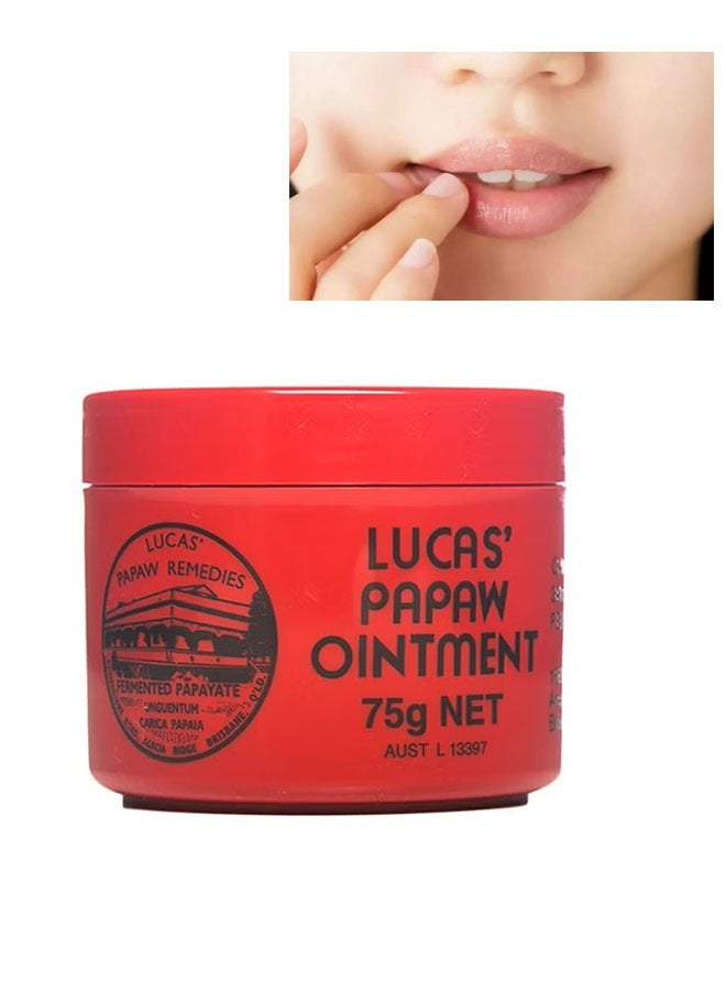 لوكاس مرهم الشفة 75 جرام مرطب لجميع أنواع البشرة . - Image 1