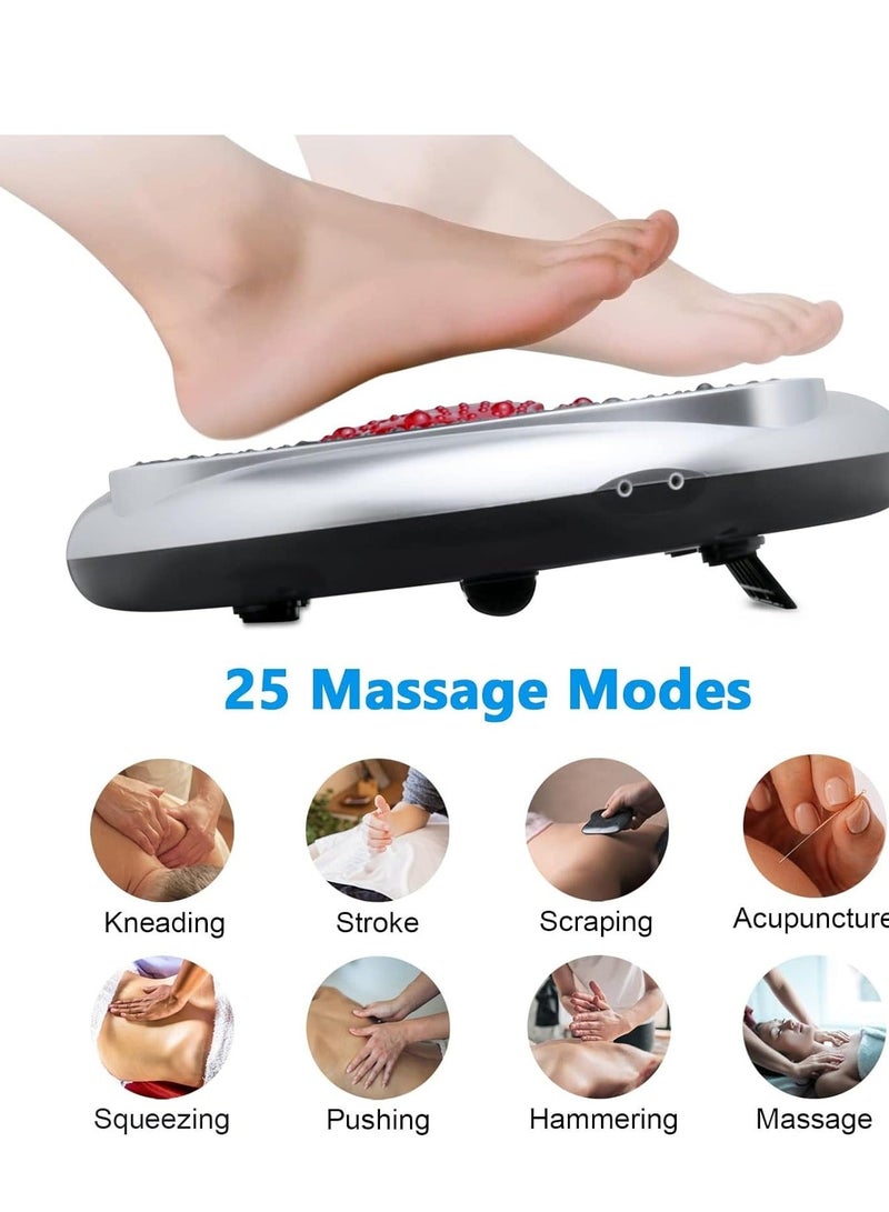 الأزرق جي دبليو EMS Foot Massager for Neuropathy, FSA HSA Approved Products, Circulation Stimulator, and Pain Relief, 25 Modes 99 Intensities, Ideal Gift Women/Men - Image 3