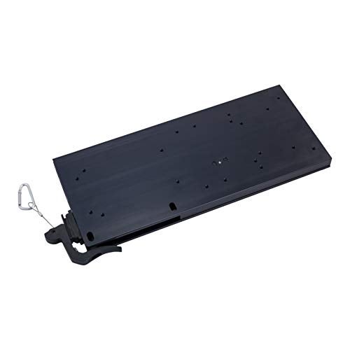 Motorguide 8M0095972 Universal Aluminum Quick-Release Bracket Kit for Electric Trolling Motors, Black Finish - Image 1