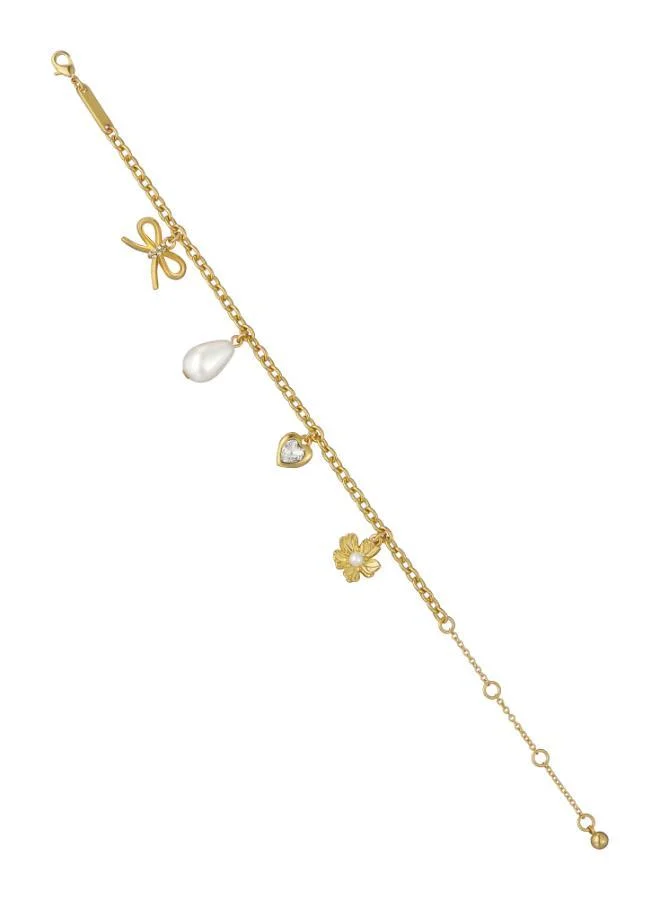 Ted Baker  ISABELLA: Icon Charm Adjustable Bracelet for Women | Best Price UAE