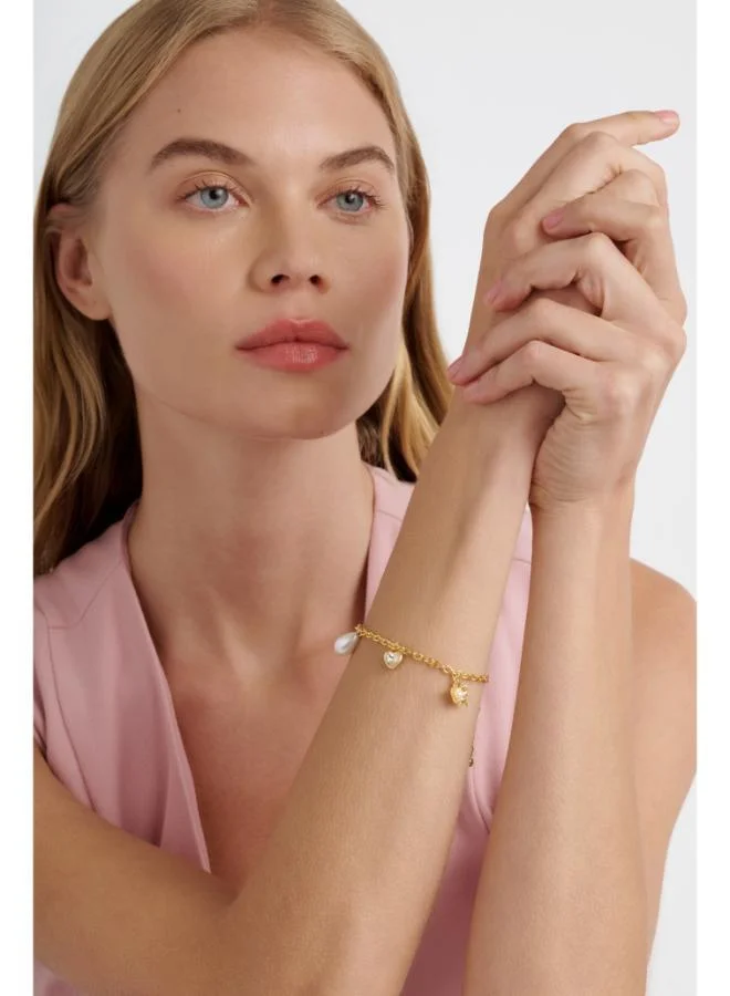 Ted Baker  ISABELLA: Icon Charm Adjustable Bracelet for Women | Best Price UAE