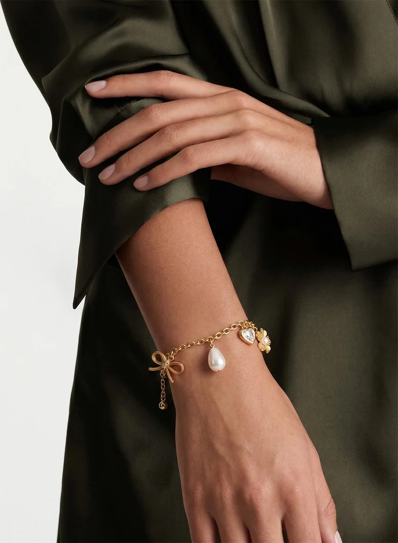 Ted Baker  ISABELLA: Icon Charm Adjustable Bracelet for Women | Best Price UAE