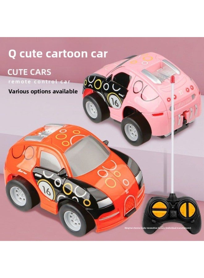 Ultra-Small Micro Drift Professional Charging Wireless Fall-Resistant Boy Children's Toy Mini Remote Control Car-Color:Police Car Style Black [remote Control Distance 3- 4m ]-Proportion:Bring Your Own Battery (not Recommended)  - Image 5