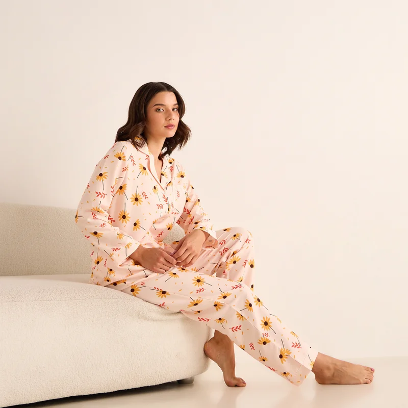 FAV Floral Print Pyjama Set
