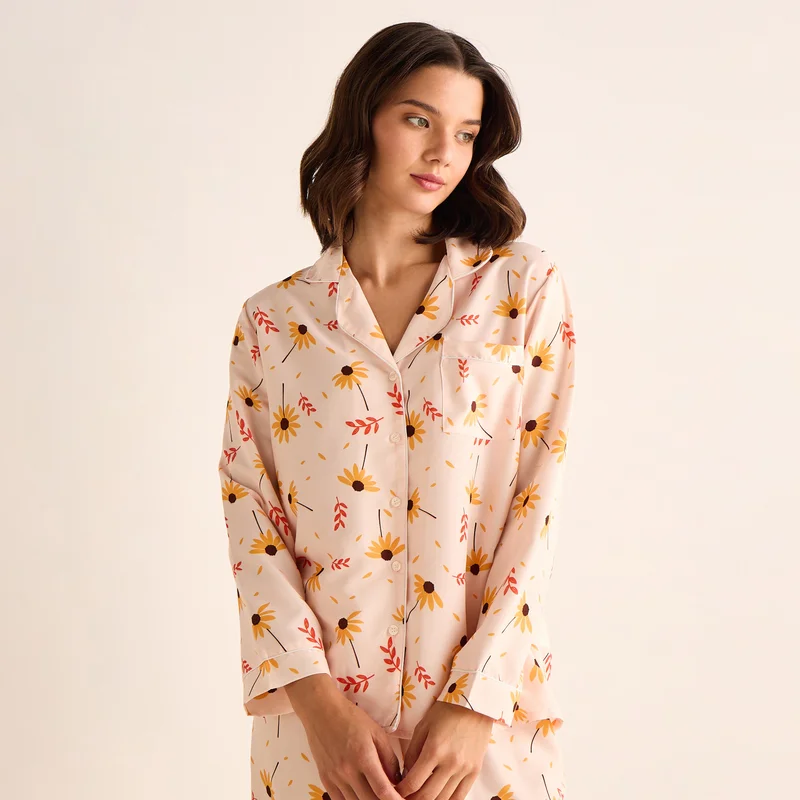 FAV Floral Print Pyjama Set
