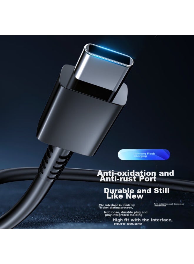 Xuayi Xuanyi, Suitable For Samsung Data Cable, Dual-head Type-c3a Charging Cable, Super Fast Charging, S25 Ultra/s25+/w25/c55/flip/z Fold6/a54/s23, 1.5m - Image 4