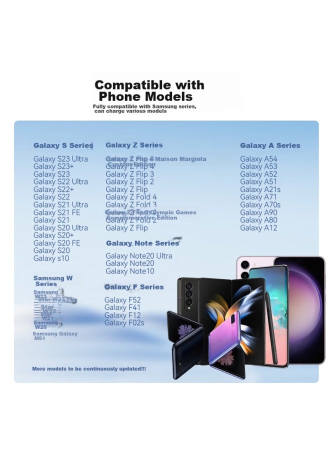 Xuayi Xuanyi, Suitable For Samsung Data Cable, Dual-head Type-c3a Charging Cable, Super Fast Charging, S25 Ultra/s25+/w25/c55/flip/z Fold6/a54/s23, 1.5m - Image 3