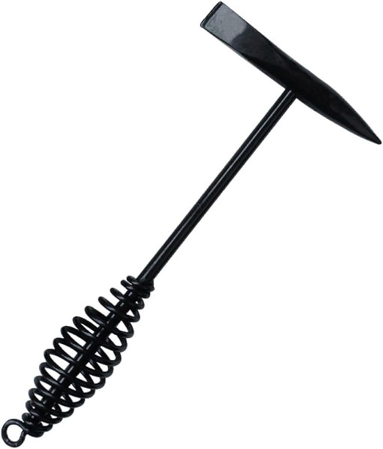 500g Carbon Steel Welding Slag Removal Hammer Spring Coil Hand Tool - Image 1