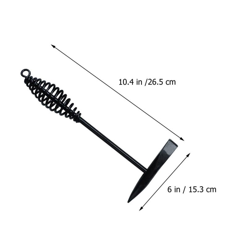 500g Carbon Steel Welding Slag Removal Hammer Spring Coil Hand Tool - Image 3