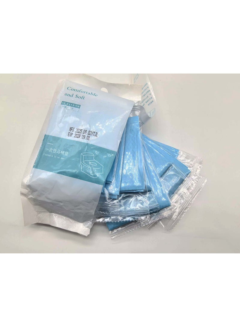 MsAnya 50 Pack Disposable Toilet Seat Covers - Extra Large & Waterproof - Perfect for Kids Adults & Potty Training - Individually Wrapped for Travel & Public Restrooms - Image 5