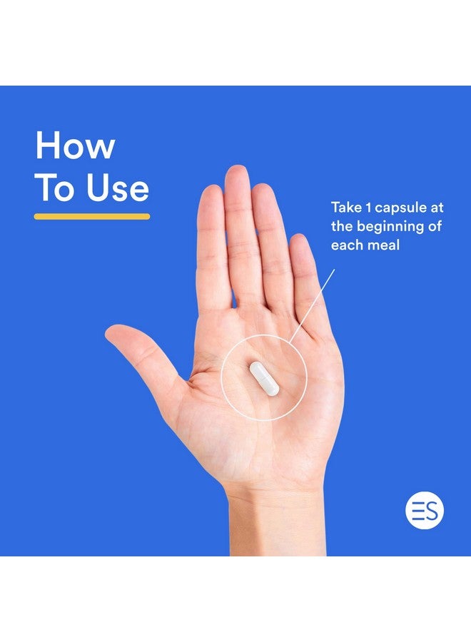 Essential Stacks Pure Digestive Enzymes (Gluten Dairy & Soy Free) 18 Enzymes For Digestion Incl. Amylase Lipase & Lactase Vegetarian & Nongmo (60 Capsules) - Image 4