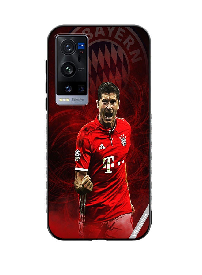 VR CREATIVE Protective Case Cover For Vivo X60 Pro Plus Lewandowski Design Multicolour - Image 1