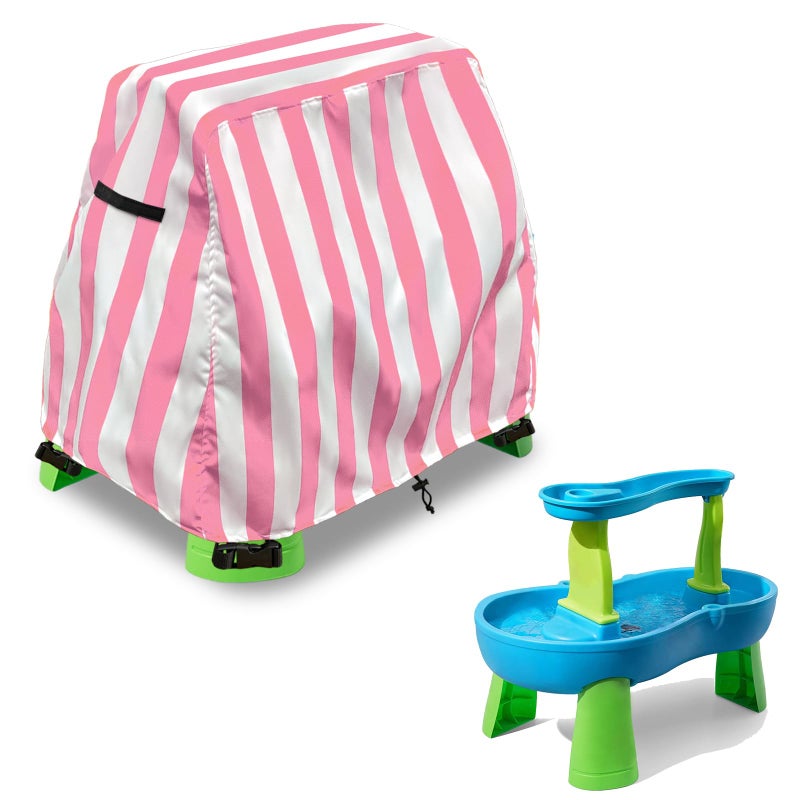 Aacabo Kids Water Table Cover Fit Rain Showers Splash Pond Water Table,Waterproof Dust Proof Anti-UV Outdoor Toys Cover-Cover only - Image 1
