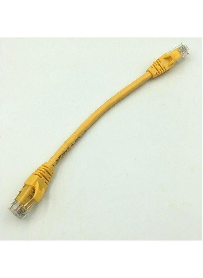Category 6 National Standard 0.2 M 0.3 0.5 1 3 5 10 Gigabit Network Cable Pure Copper Jumper-Color:Yellow-Line Length:5  - Image 4