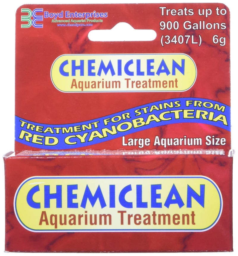 Boyd Enterprises Boyd Chemi-Clean 6g Treats up to 900 Gallons - Effective Chemiclean Cyanobacteria for Marine & Freshwater Aquariums, Safe for Fish, Corals & Invertebrates - Image 2
