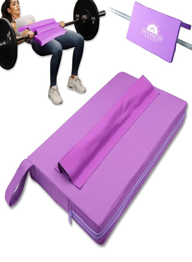 Lights Mountain Square Hip-Thrust Pad Protective Extra Thick foam pad for Barbell Weightlifting Hip Thrusts and Glute Bridges Workouts Home Gym Equipment - Image 1