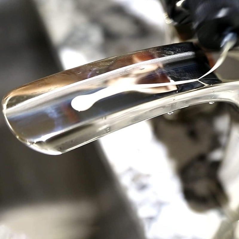 Flitz شمع صنبور فليتس بلس - زجاجة 7.6 أونصة من منظف وملمع صنابير مصنوع في الولايات المتحدة، قائم على الماء لإزالة بقع الماء، بصمات الأصابع، وأكثر - شمع معدني للنحاس، النيكل، الكروم، النحاس الأصفر - ملمع جرانيت (عبوة واحدة) - Image 5