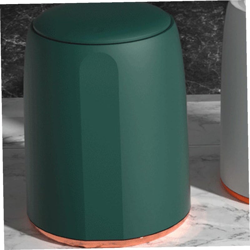 Household Double-Layer Waste Bin with Pressing Lid, Eco-Friendly Kitchen Trash Can with Lid for Office and Home Use, Covered Waste Container for Indoor Trash Storage - Image 5