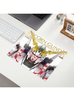 Gundam Cartoon Mouse Pad Game Mat Small Computer Table Mat Precision Lock Edge Desk Mat Mat-Color:300*250*3mm-Pattern:F-A5-11
