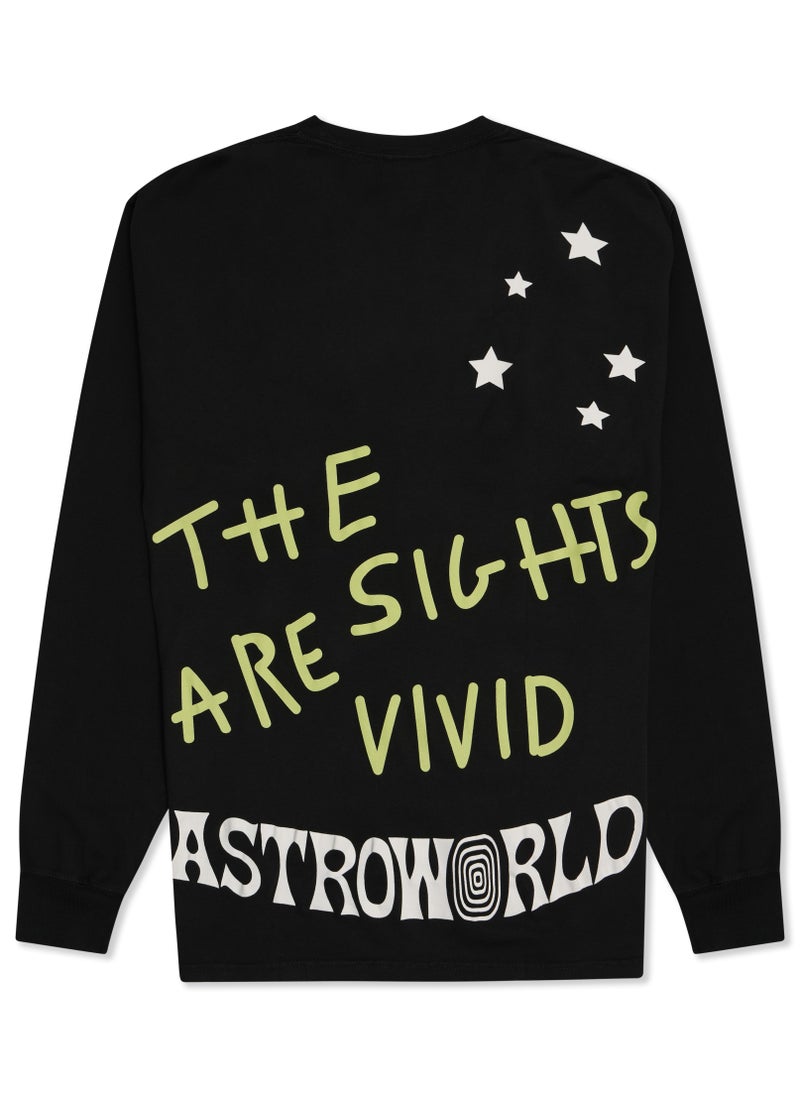 Travis Scott - Enjoy The Ride Long Sleeve T-Shirt Black - Image 1