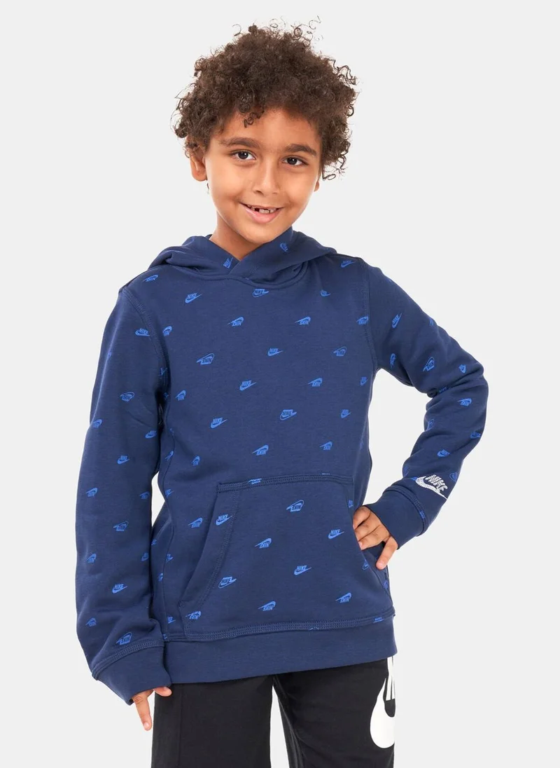 Nike Kids' Sportswear Club Fleece Pullover Hoodie (Older Kids)