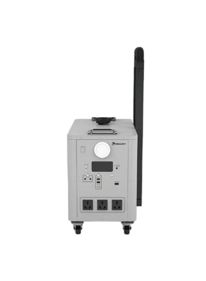 CRONY EB-S1500 2400W Hybrid Gasoline & LiFePO4 Power Station with 550W Engine, 2400Wh Capacity, Dual Fuel Charging, 400W Solar Input, 110V/220V AC Outputs for Extended Outdoor Home Emergency Power Supply - Image 4