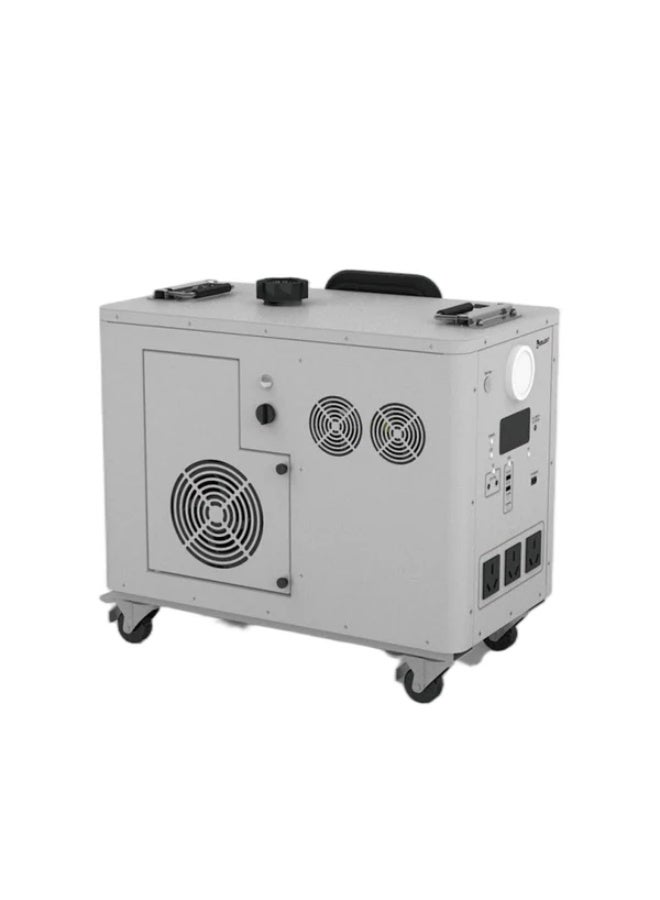 CRONY EB-S1500 2400W Hybrid Gasoline & LiFePO4 Power Station with 550W Engine, 2400Wh Capacity, Dual Fuel Charging, 400W Solar Input, 110V/220V AC Outputs for Extended Outdoor Home Emergency Power Supply - Image 1