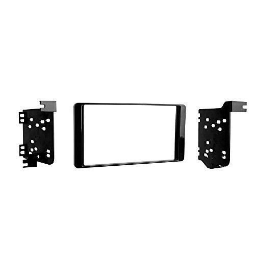 Metra Electronics 95-7015CHG Double DIN Dash Kit for 2014- Mitsubishi Outlander (High Gloss charcoal) - Image 1