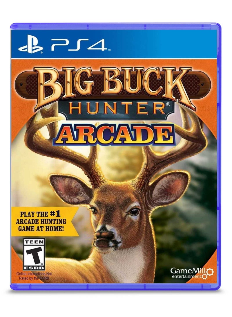 جيم ميل Big Buck Hunter Arcade إصدار PS4 – لعبة الصيد الأركيدية الشهيرة في منزلك - playstation_4_ps4 - Image 1