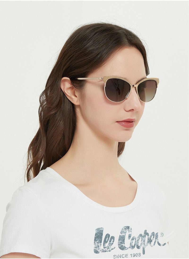 Lee Cooper - Womens Cat Eye Polarized Sunglasses UV Protection Designer Style Sunnies - Image 1