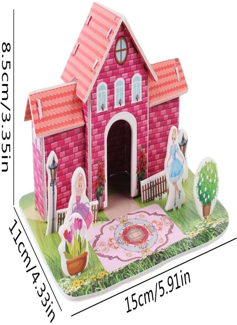 GGOOT - Cubic Fun Puzzle 3d | Strong Model House For Kids,3d Paper Christmas Puzzle With EPS Foam Board, DIY Toy Model Building For Kids Toys - Image 1