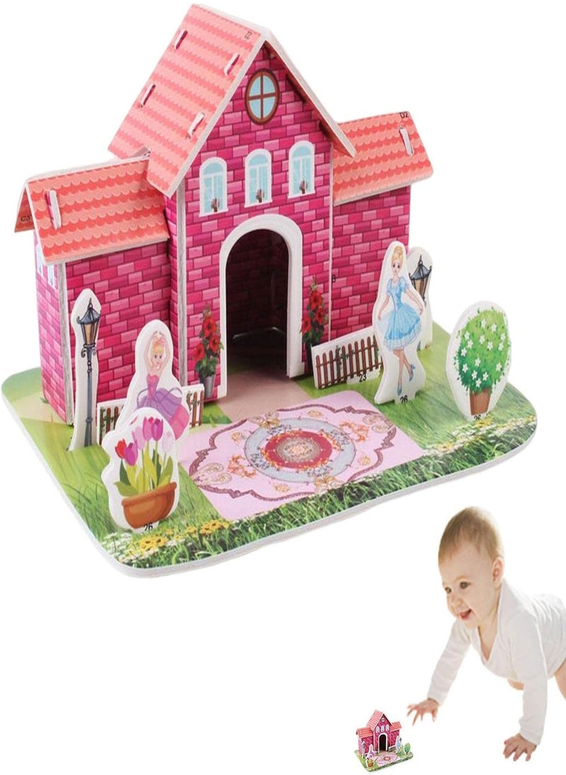 GGOOT - Cubic Fun Puzzle 3d | Strong Model House For Kids,3d Paper Christmas Puzzle With EPS Foam Board, DIY Toy Model Building For Kids Toys - Image 1