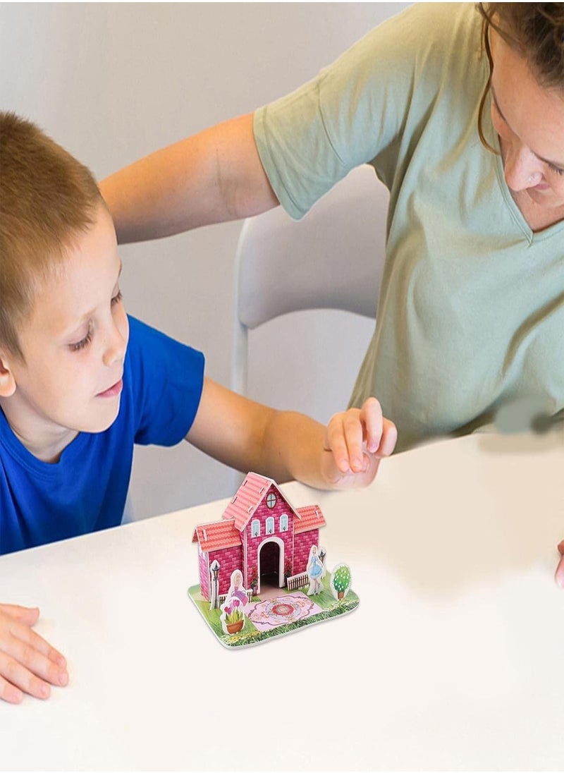 GGOOT - Cubic Fun Puzzle 3d | Strong Model House For Kids,3d Paper Christmas Puzzle With EPS Foam Board, DIY Toy Model Building For Kids Toys - Image 1