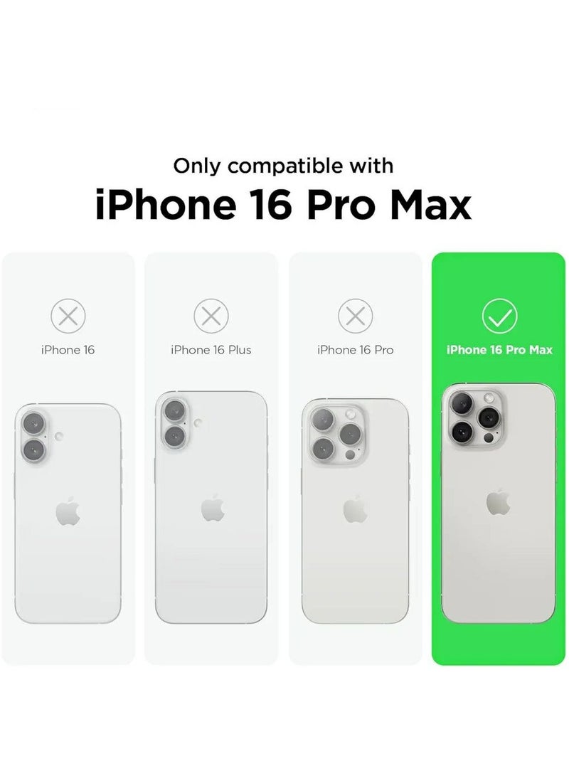 Silicone Case Compatible with iPhone 16 Pro Max, Slim Liquid Silicone Phone Case with 3-Layer Soft Rubber Shockproof TPU Lining, (Sky Blue) - Image 2