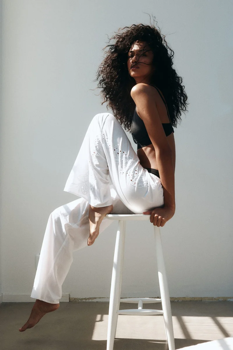 اتش اند ام حمالة صدر قطنية ناعمة