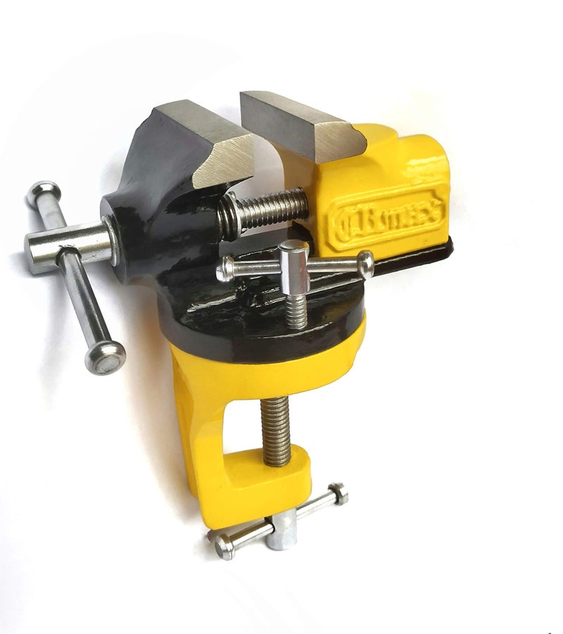 CLIMAX TABLE BABY VICE REVOLVING CLAMP 50MM [PROFESSIONAL] 2" INCH - Image 5