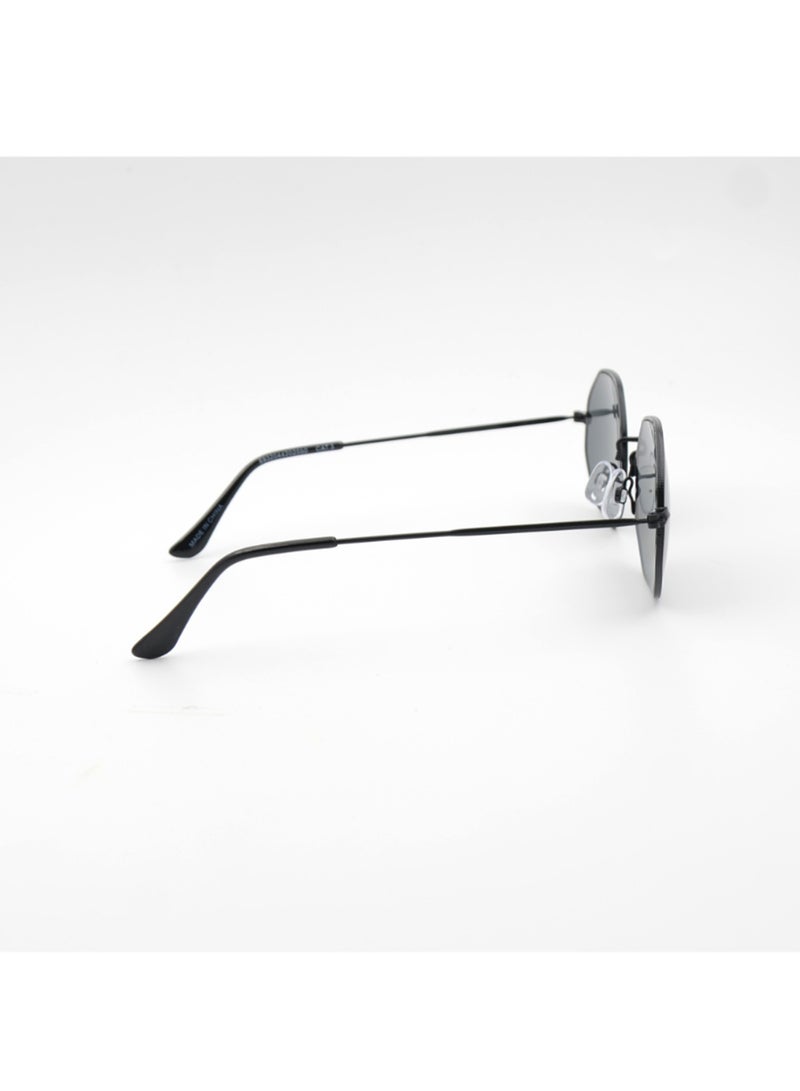 MADEYES نظارات شمسية للرجال بحماية من الأشعة فوق البنفسجية EE24M091-2 - أسود - Image 4