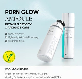 PDRN Glow Ampoule, PDRN Facial Mist, Deep Hydration Spray Serum, Vegan Skin Care, Light-weight Face Moisturizer, Plumping Effect, Fragrance-Free, Korean SkinCare (3.38 fl oz / 100 ml) - view 2