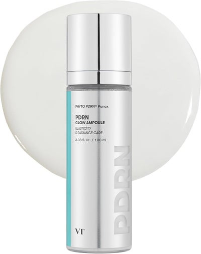 VT COSMETICS PDRN Glow Ampoule, PDRN Facial Mist, Deep Hydration Spray Serum, Vegan Skin Care, Light-weight Face Moisturizer, Plumping Effect, Fragrance