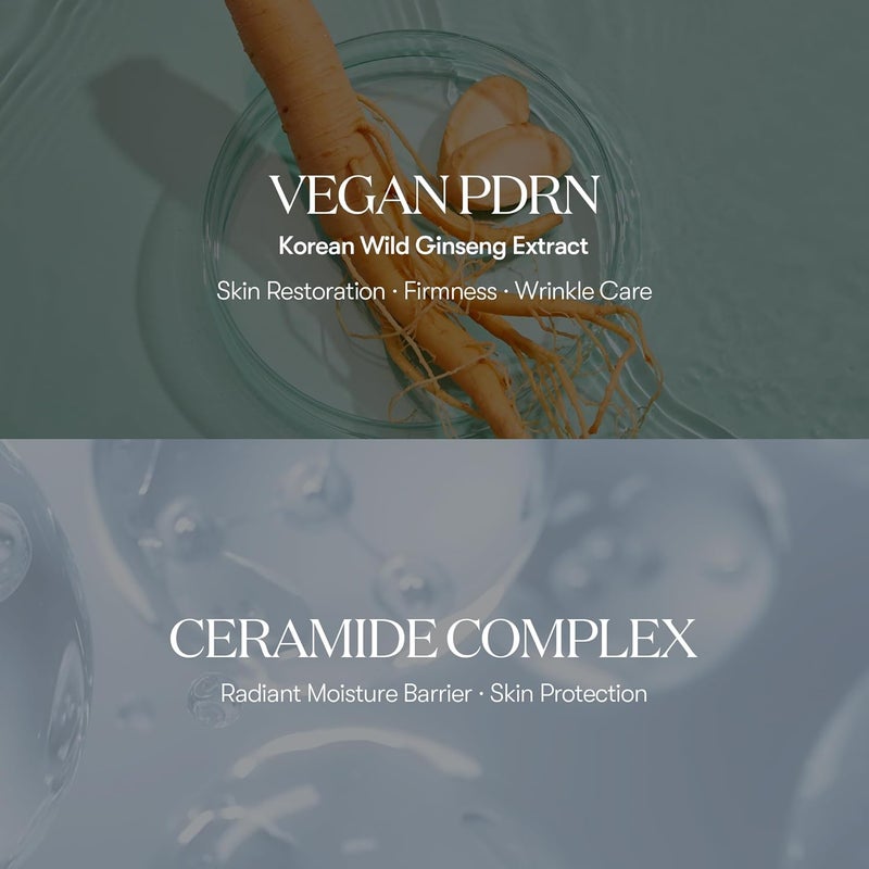 VT COSMETICS PDRN Glow Ampoule, PDRN Facial Mist, Deep Hydration Spray Serum, Vegan Skin Care, Light-weight Face Moisturizer, Plumping Effect, Fragrance-Free, Korean SkinCare (3.38 fl oz / 100 ml) - Image 3