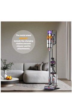 XICEN Vacuum Cleaner Stand for Dyson V11 V10 V8 V7 V6, Stable Metal Storage Bracket Stand Holder for Dyson Handheld DC30 DC31 DC34 DC35 DC58 DC59 DC62 Cordless Vacuum Cleaners & Accessories  - Image 4