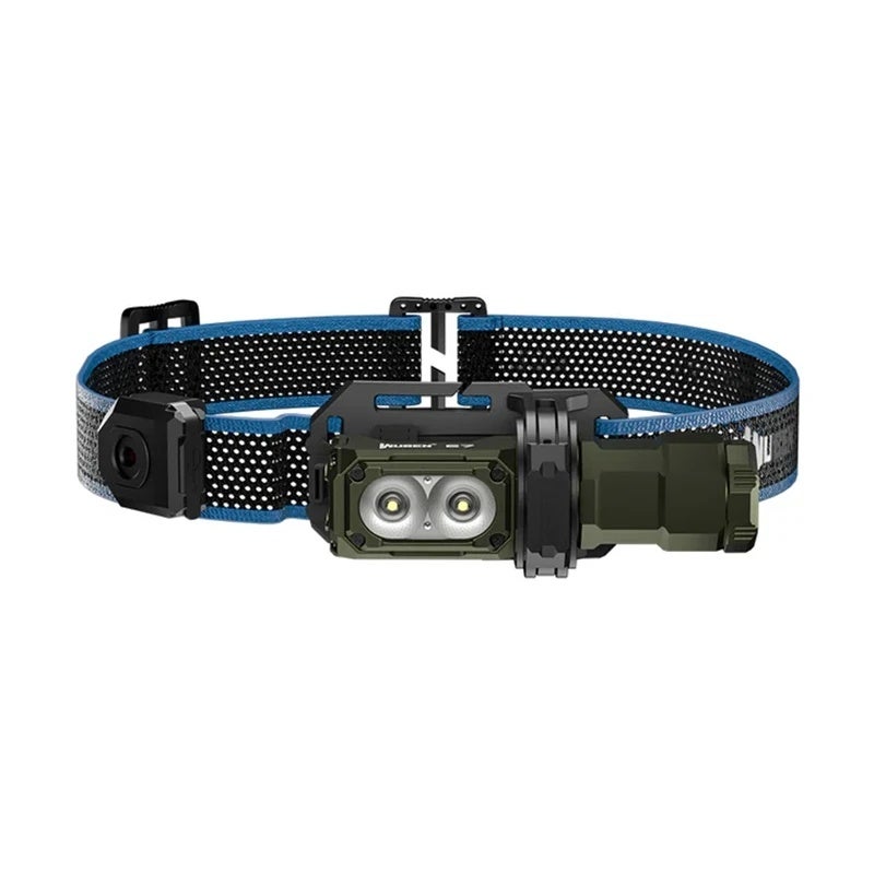 Wuben E7 Headlamp 1800Lumens 180 Beam Range Portable Waterproof Magnetic Rechargeable Flashlight For Outdoor Camping Running - Image 4