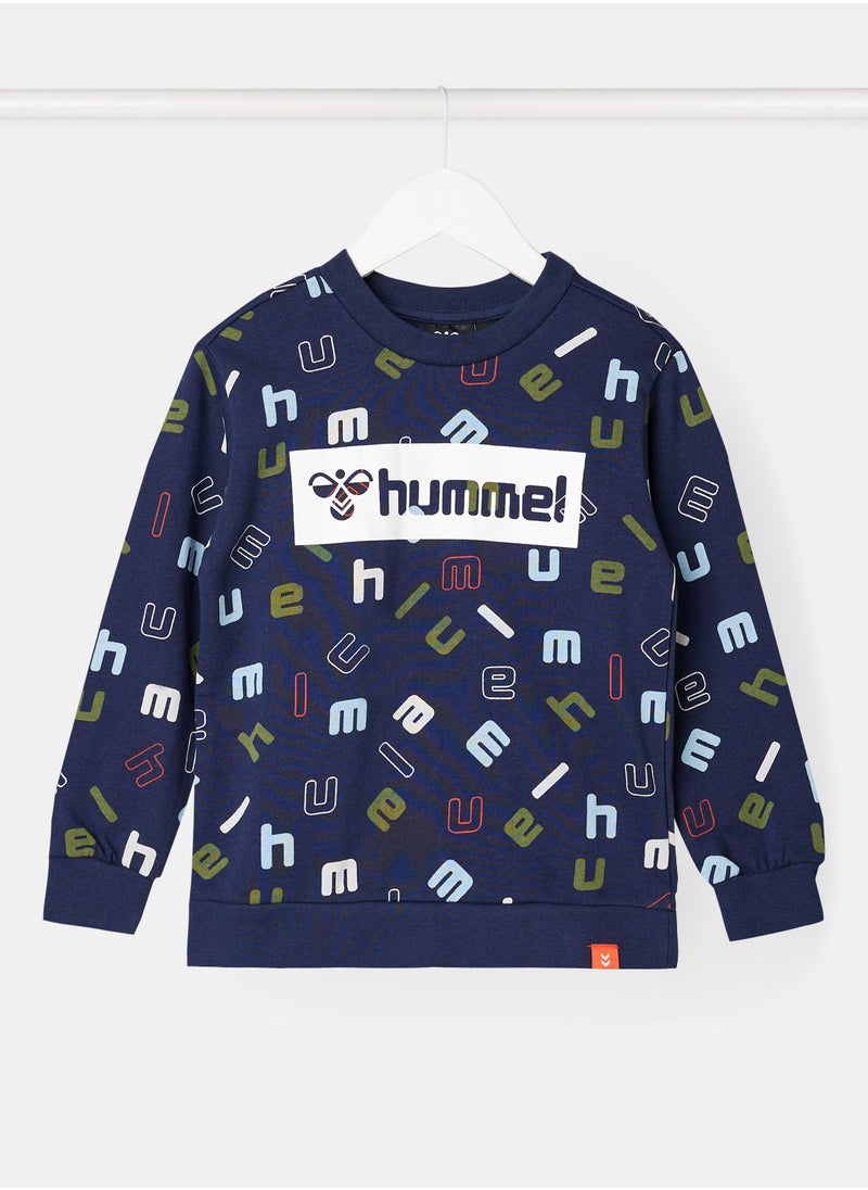 Hummel - Boys Logo Letters Sweatshirt - Image 1