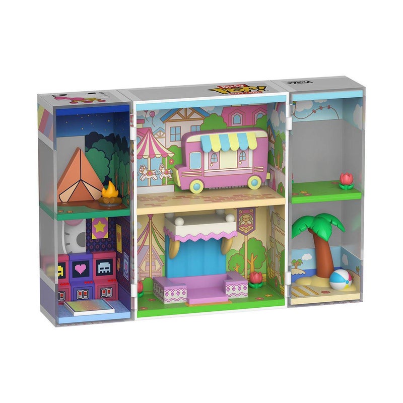 Funko Bitty POP! Bitty Box Sanrio Hello Kitty and Friends Sanrio Town Display Case & Vinyl Figures Set - Image 4
