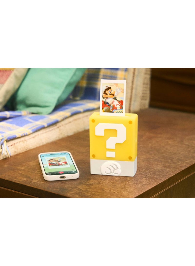 Instax Mini Link 3 Bluetooth Smartphone Printer,Super Mario Block Silicone Case Limited Edition – Portable 2x3 Instant Photo Printer - Image 3