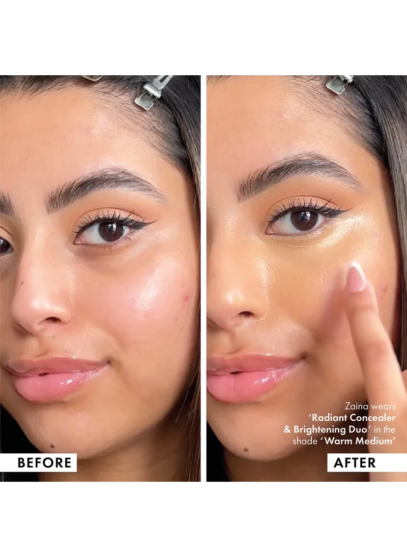 ايكونيك لندن Radiant Concealer And Brightening Duo - Warm Medium