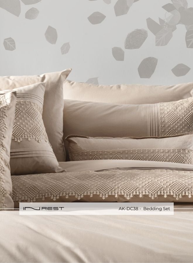 Inrest Home Lavender Single Duvet Set (Without Filling) 100% Cotton 5 Pieces - Image 2