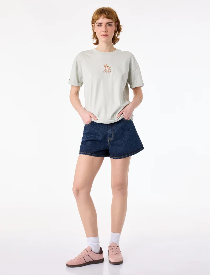 Koton Bear Print T-Shirt